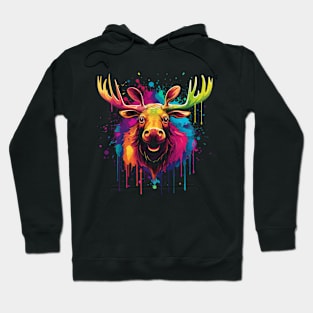 Moose Happiness Hoodie